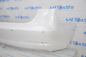 Rear bumper bare Tesla Model 3 18 - white, for parking sensors