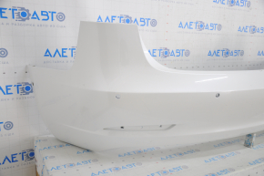 Rear bumper bare Tesla Model 3 18 - white, for parking sensors