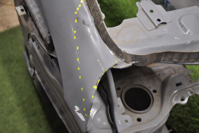Front right quarter Chevrolet Bolt 17 - gray, pressed, pokes
