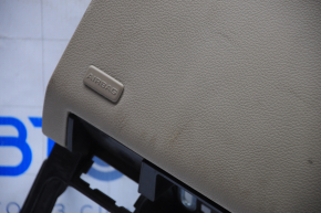 Driver's knee pad Cadillac CTS 14 - beige, broken crepe, dented, scratch