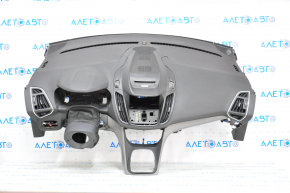 Torpedo front panel with AIRBAG Ford C-max MK2 13-18 black