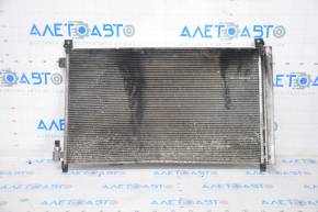 Air conditioning radiator condenser Nissan Rogue 14-20 burnt, dented
