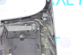 Driver's knee pad Fiat 500L 14-19 black, crack, broken fasteners