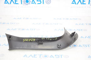 Right tailgate trim Ford C-max MK2 13-18 black, scratch