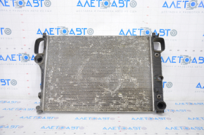 Mercedes W221 M273 radiator cooling water honeycombs crumbled, crushed