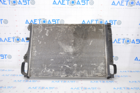 Mercedes W221 M273 radiator cooling water honeycombs crumbled, crushed