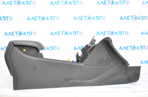 Central console armrest Ford C-max MK2 13-18 leather black, scratches