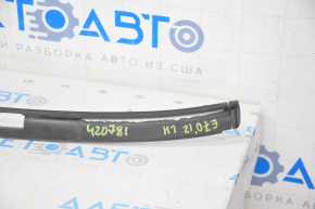 Roof trim left BMW X5 E70 07-13 under roof rails, paint peeled off