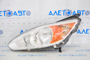 Headlight front left bare Ford C-max MK2 13-16 prerest, Valeo, sand