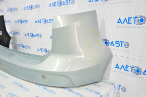 Rear bumper bare Ford C-max MK2 13-18 blue, no factory holes for parking sensors