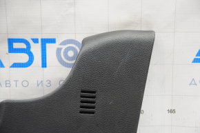 Knee pad driver Chrysler 200 15-17 black, broken crepe, scratches