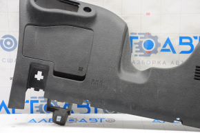 Knee pad driver Chrysler 200 15-17 black, scratches