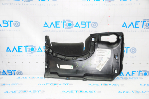 Driver's knee pad Jeep Compass 17-21 black, scratches