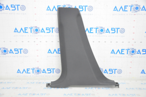 Center pillar trim lower left Honda Accord 13-17 black, scratches