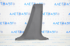 Center pillar trim lower right Honda Accord 13-17 black, scratches