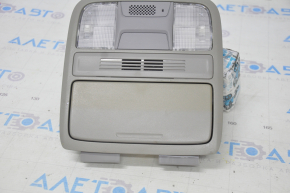 Front light Honda Accord 13-17 gray, without sunroof, yellowed plastic