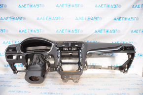 Torpedo front panel without AIRBAG Ford Fusion mk5 13-20 black, scratches