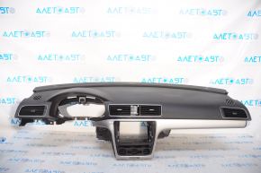 Torpedo front panel without AIRBAG VW Passat b7 12-15 USA black