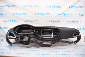 Torpedo front panel without AIRBAG Dodge Dart 13-16 black, pokes