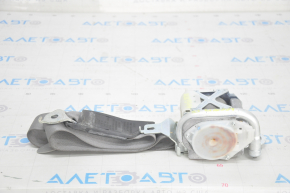 Honda Accord 13-17 passenger seat belt grey, water damage, chemically treated