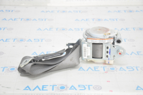 Honda Accord 13-17 passenger seat belt grey, water damage, chemically treated