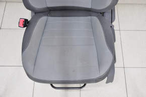 Driver's seat Ford C-max MK2 13-18 without airbag, mechanical, cloth black-gray, for cleaning