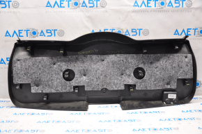 Jeep Compass 11-16 black tailgate trim, scratches, broken fasteners