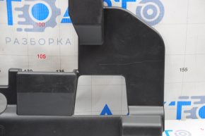 Driver's knee pad lower Porsche Cayenne 958 11-17 black, scratches