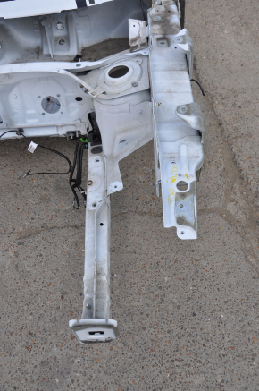 Quarter front left Jeep Cherokee KL 19-21 on the body, white, painted