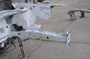 Quarter front left Jeep Cherokee KL 19-21 on the body, white, painted