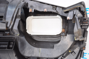 Torpedo front panel without AIRBAG Ford Escape MK3 13-16 prerest black, contact with water, under dry cleaning, broken glove compartment fastener