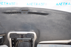 Torpedo front panel without AIRBAG Ford Fusion mk5 13-20 black, chemically treated, scratches