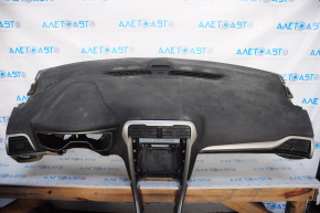 Torpedo front panel without AIRBAG Ford Fusion mk5 13-20 black, chemically treated, scratches