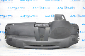 Dashboard front panel without AIRBAG Toyota Camry v50 12-14 usa black, scratch on leather