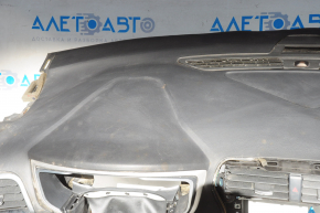 Torpedo front panel without AIRBAG Ford Fusion mk5 13-20 black, tear, broken fastener, for chemical