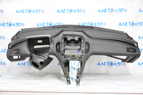 Torpedo front panel without AIRBAG Chevrolet Volt 11-15 black with pad on cushion scratch