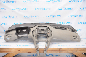 Torpedo front panel without AIRBAG Chevrolet Volt 11-15 light gray without pad on the pillow, scratch