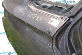 Quarter wing rear right Hyundai Sonata 15-19 graphite, dent, bumps