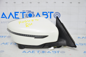 Side mirror right Nissan Rogue 14-20 11 pins, camera, turn, heating, white