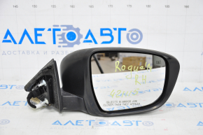 Side mirror right Nissan Rogue 14-20 11 pins, camera, turn, heating, white