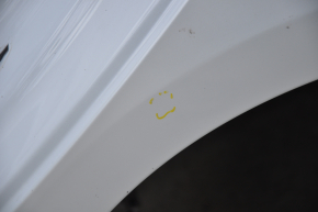 Quarter wing rear left Tesla Model 3 21- on the body, iron panel, white, butt