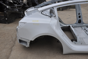 Quarter wing rear right Tesla Model 3 21- on the body, iron panel, white, butt