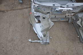 Tesla Model 3 18 front right quarter panel - on the body, iron panel, white