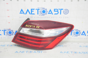 Lamp outer wing right Honda Accord 16-17 rest, LED