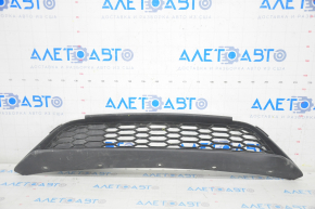 Lower grille of the front bumper Honda Accord 16-17 rest, structure, broken honeycombs, pressed, scratches