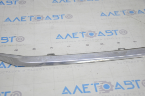 Lower molding of the front bumper Honda Accord 16-17 rest, chrome, sand
