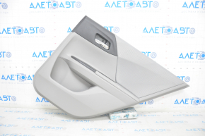 Door trim card rear right Honda Accord 13-17 velor gray
