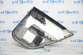 Door trim card rear left Honda Accord 13-17 velor gray