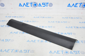 Door sill trim inner front right Nissan Rogue 14-20 black, broken fastener