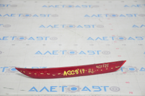 Reflector rear bumper left Honda Accord 16-17 rest, worn